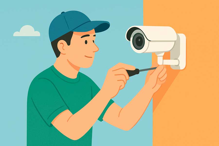 Instalación de cámaras de seguridad Instalación de cámaras de vigilancia